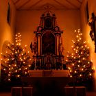 Altar von St. Laurentius Kirche in Wörth a.d.Isar