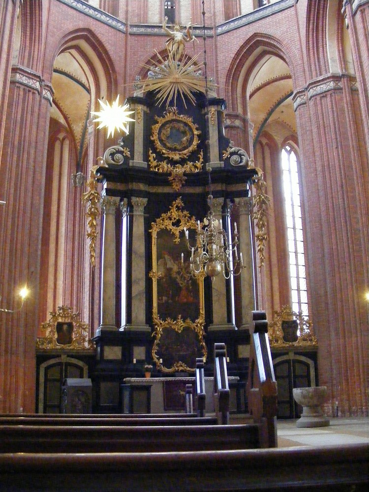 Altar von St. Nikolai in Wismar