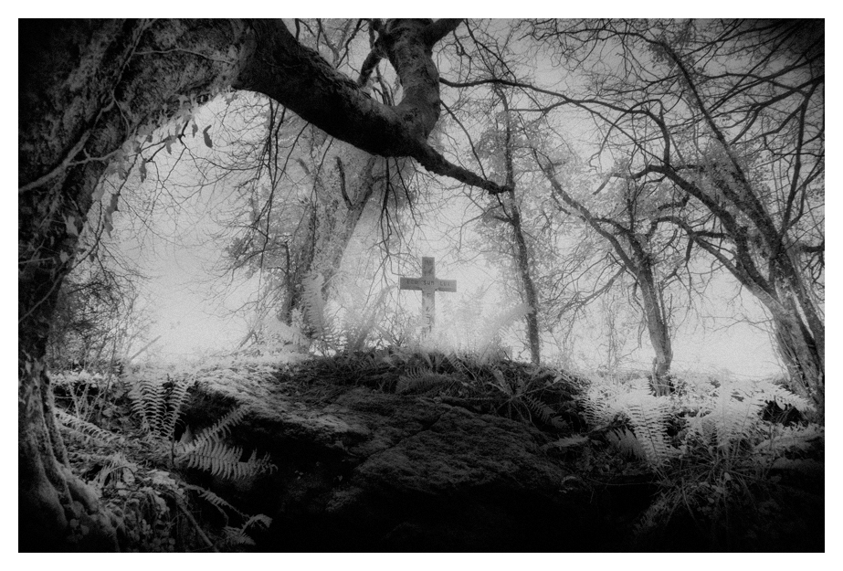 altar with cross