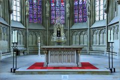 Altaransicht in der Lambertikirche zu Münster.