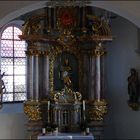 "Altarblick von der Empore in der St.Martin Kirche Hinang"