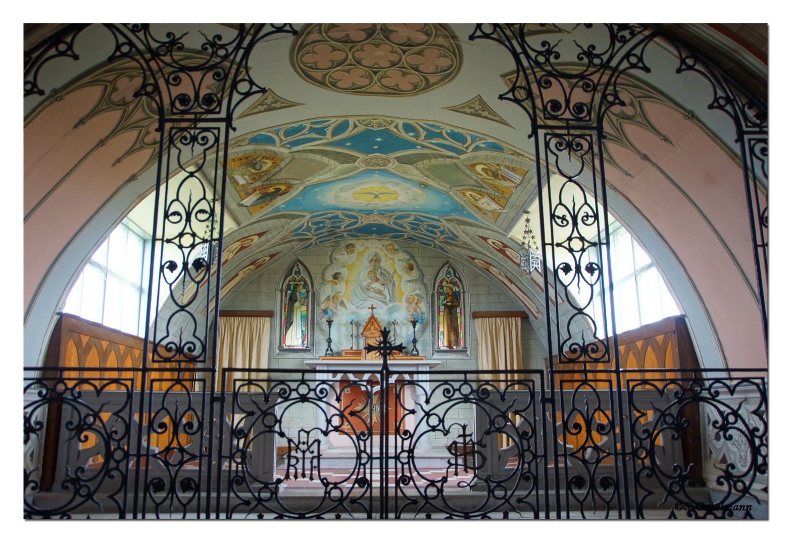 Altarraum der Italian Chapel, Orkney