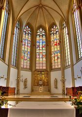 Altarraum der Nikomedeskirche in Steinfurt