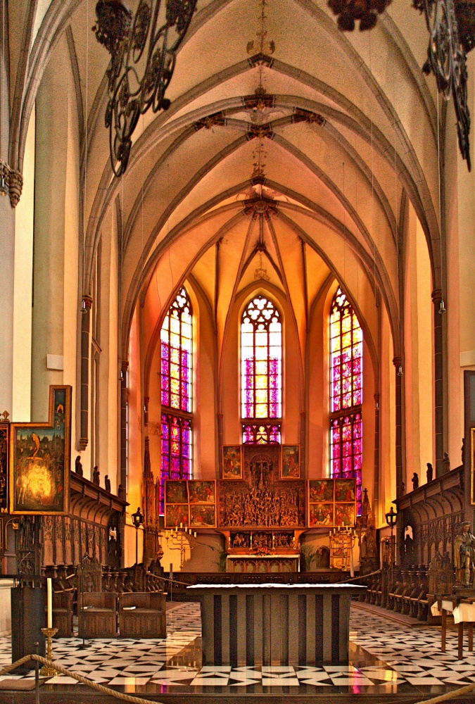 Altarraum der St. Nicolai Kirche zn Kalkar