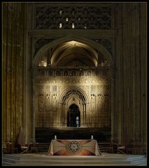 Altarraum in der Cathedrale / Cantebury