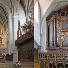 Altarraum und Orgel des Konstanzer Münster