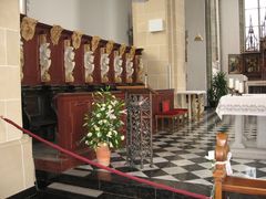 Altarstühle in der Schloßkirche Kamp-Lintfort