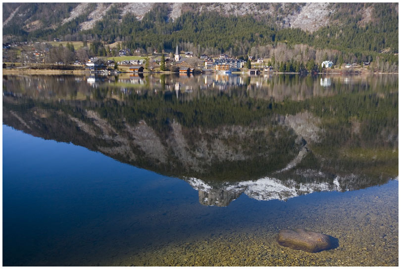 Altausse mit Spiegelung vom Loser