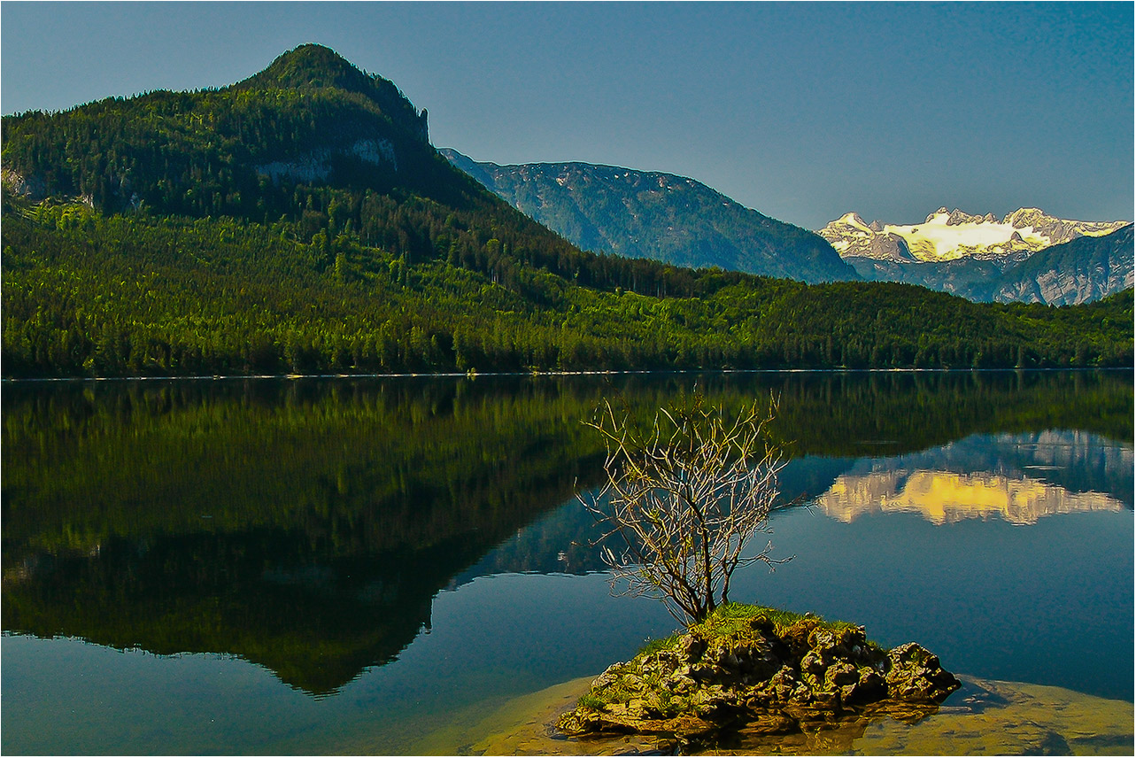 Altaussee mit Dachsteinblick