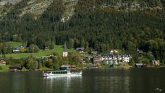 Altaussee mit Schiff