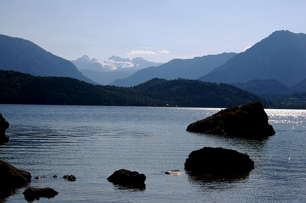 Altausseer See mit Blick auf den Dachstein