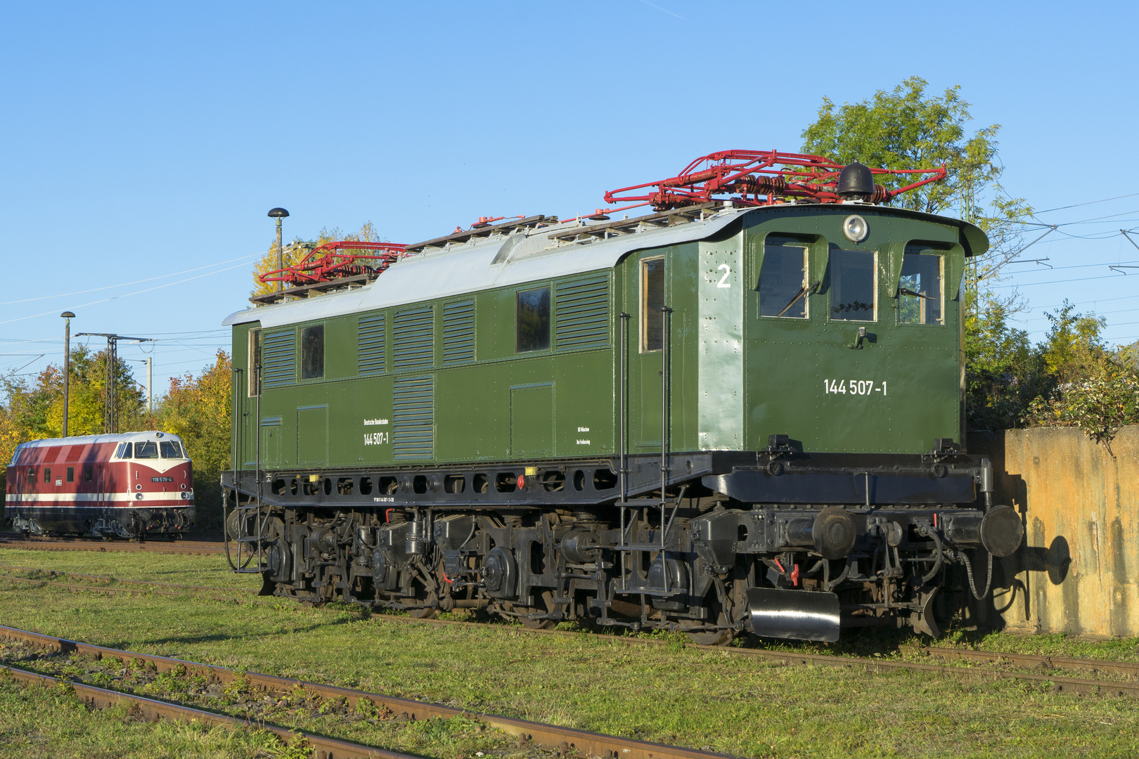  Altbauelektrolokomotive 144 507 