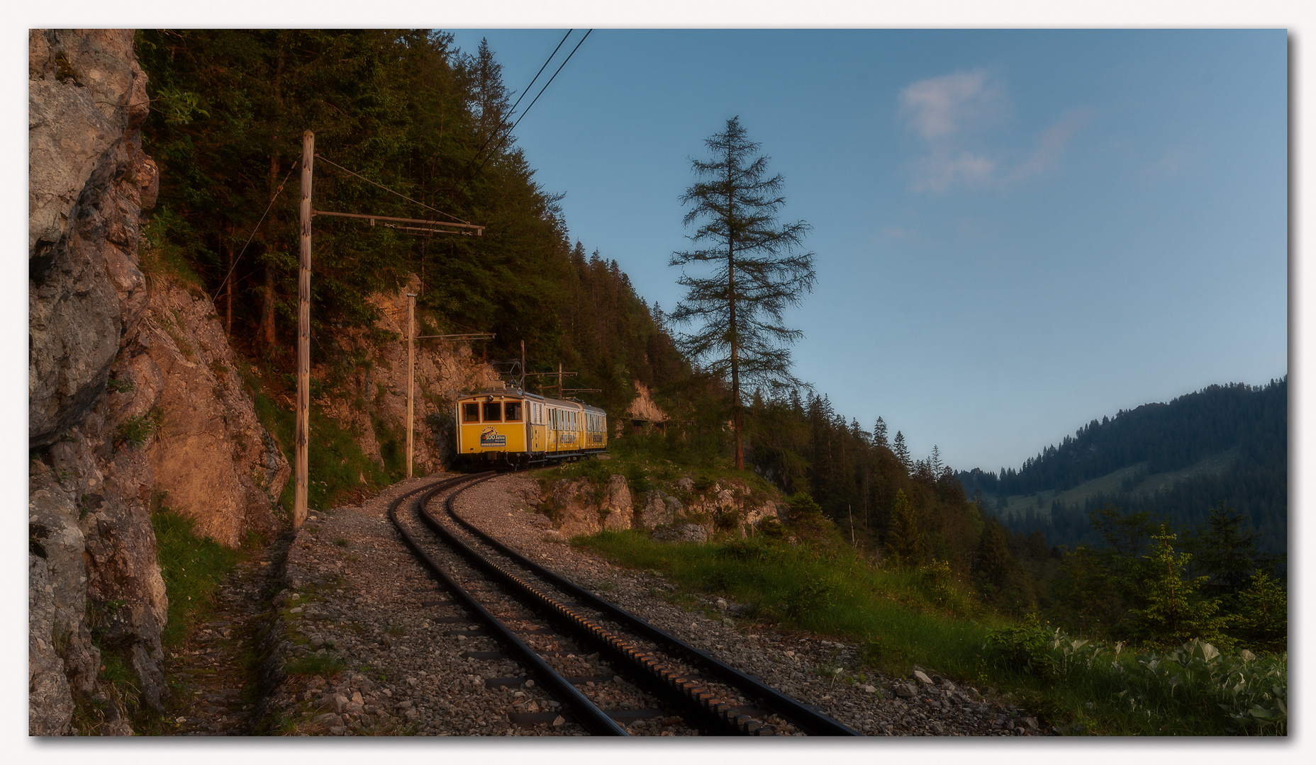 Altbauellok HGe 2/2 am Wendelstein