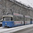 Altbauwagen im Schnee