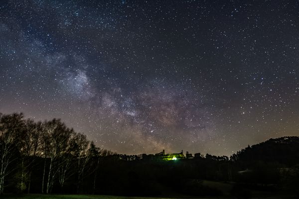 Altdahn mit Milchstraße