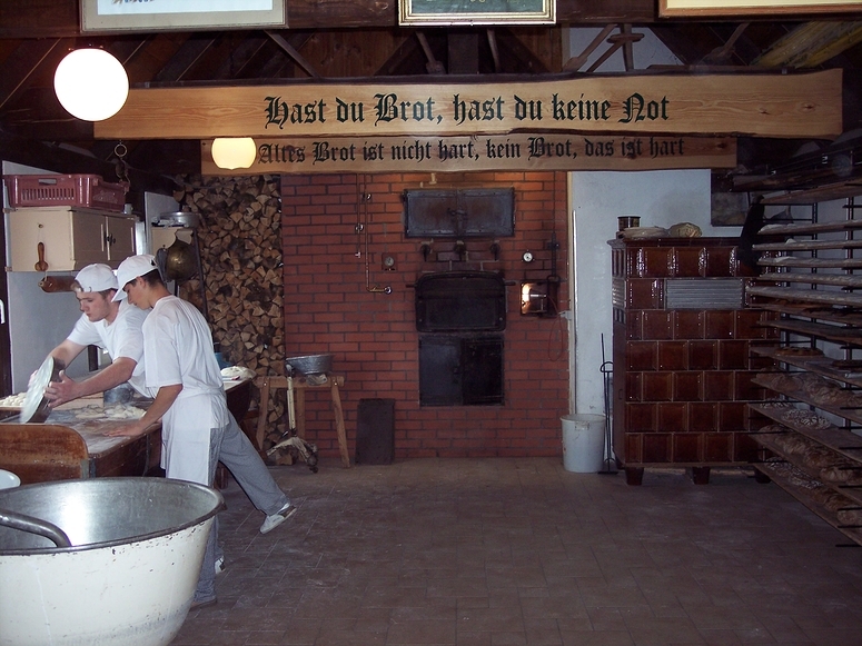 Altdeutschen Backofen neben der Bockwindmühle