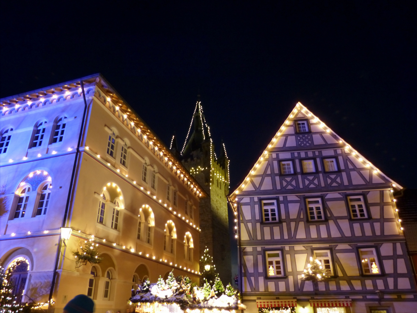 Altdeutscher Weihnachtsmarkt in Bad Wimpfen (HDR)