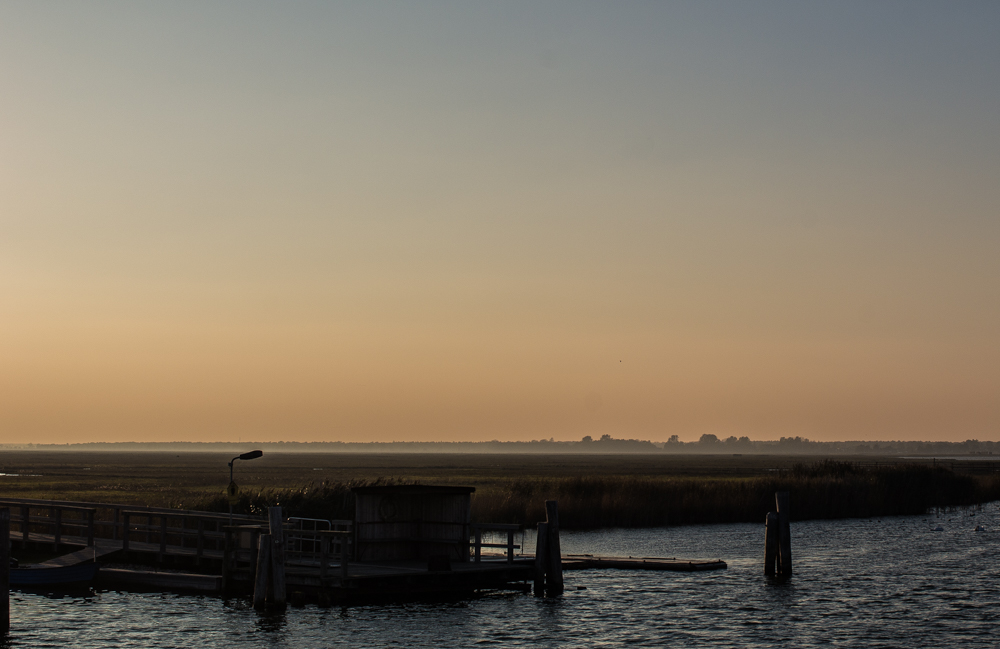 Alte Anlegestelle am Bodden