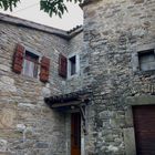 Alte Ansiedlungen und Häuser in Istrien 