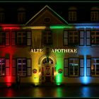 Alte Apotheke leuchtet