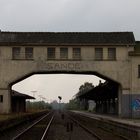 Alte Bahnüberführung in Sande