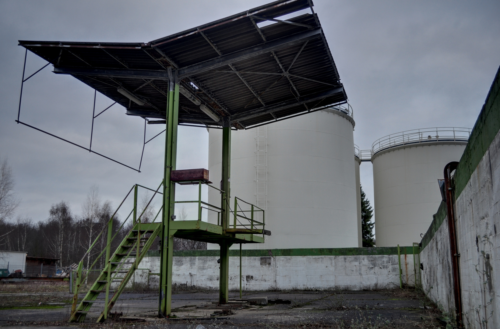 Alte Benzintank hdr