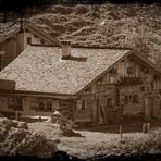 alte Bergbauern- Hütte