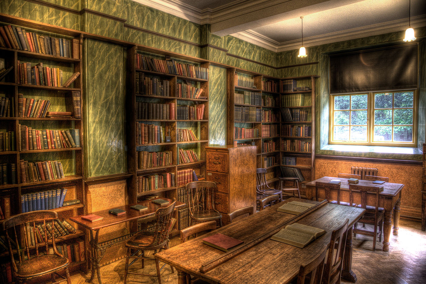 Alte Bibliothek Foto Bild Europe United Kingdom Ireland Wales Bilder Auf Fotocommunity