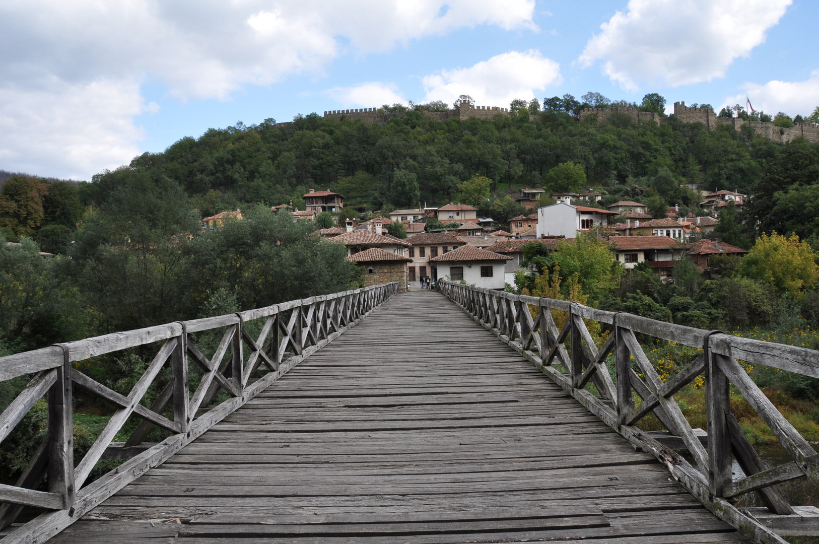 Alte Brücke Altstadt von Weliko Tarnowo