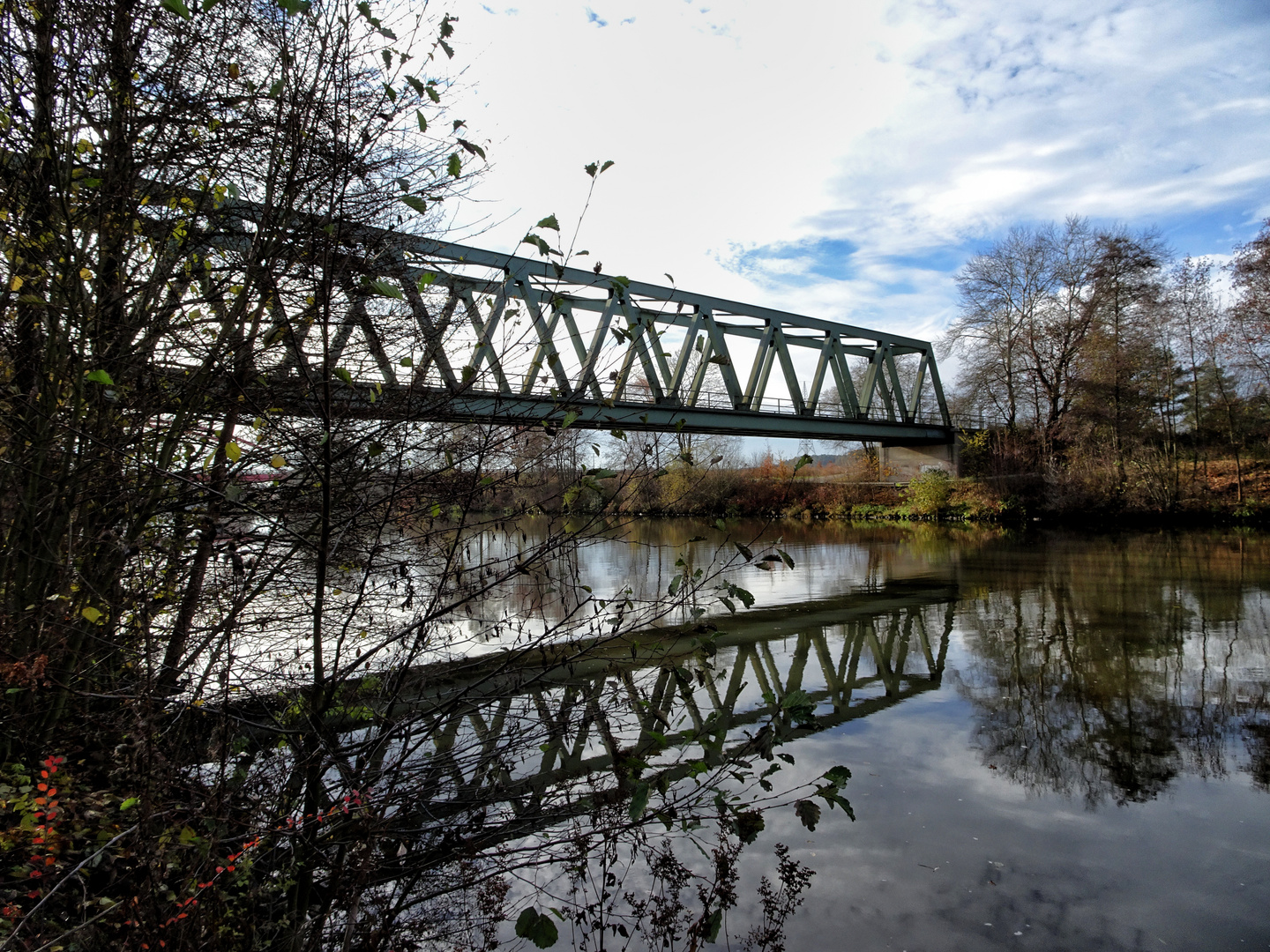 Alte Brücke am Europakanal