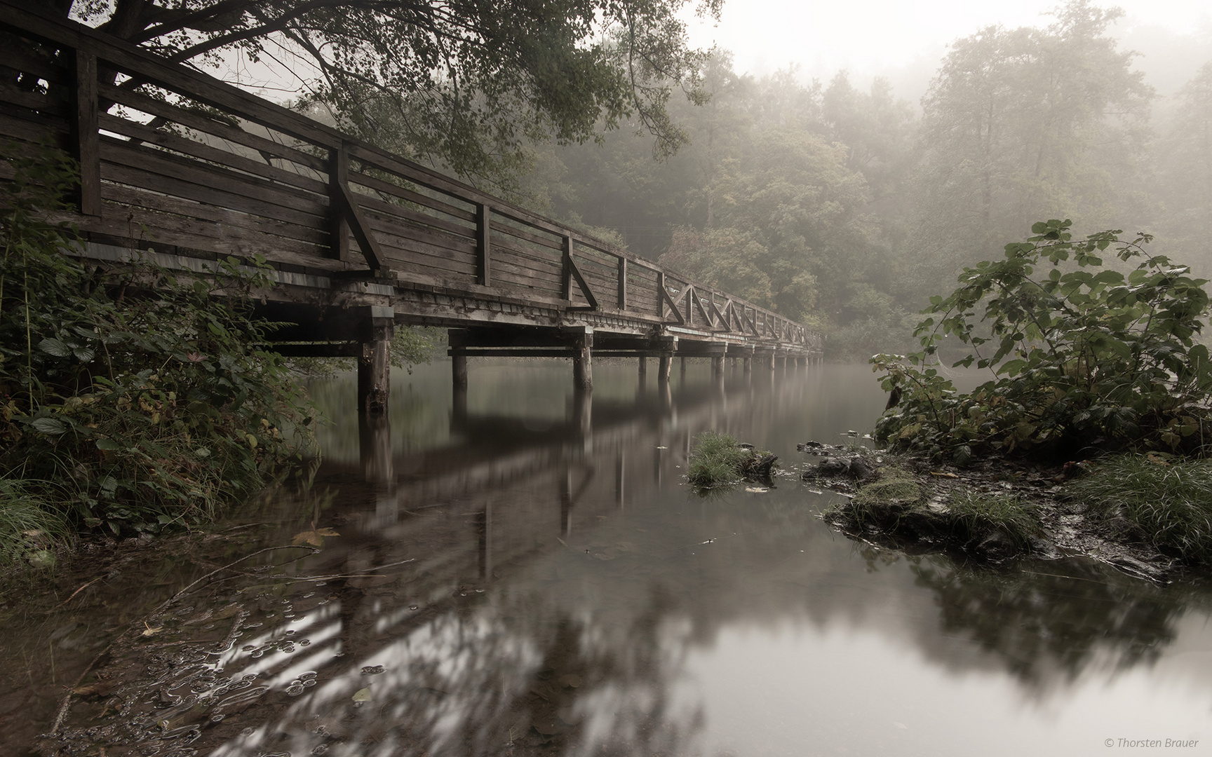 alte Brücke am Würzbacher Weiher