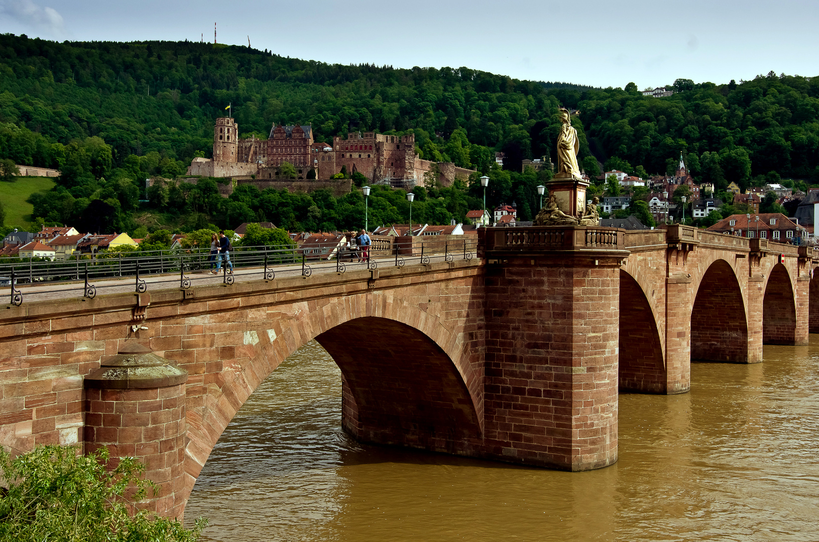 alte Brücke, Heidelberg