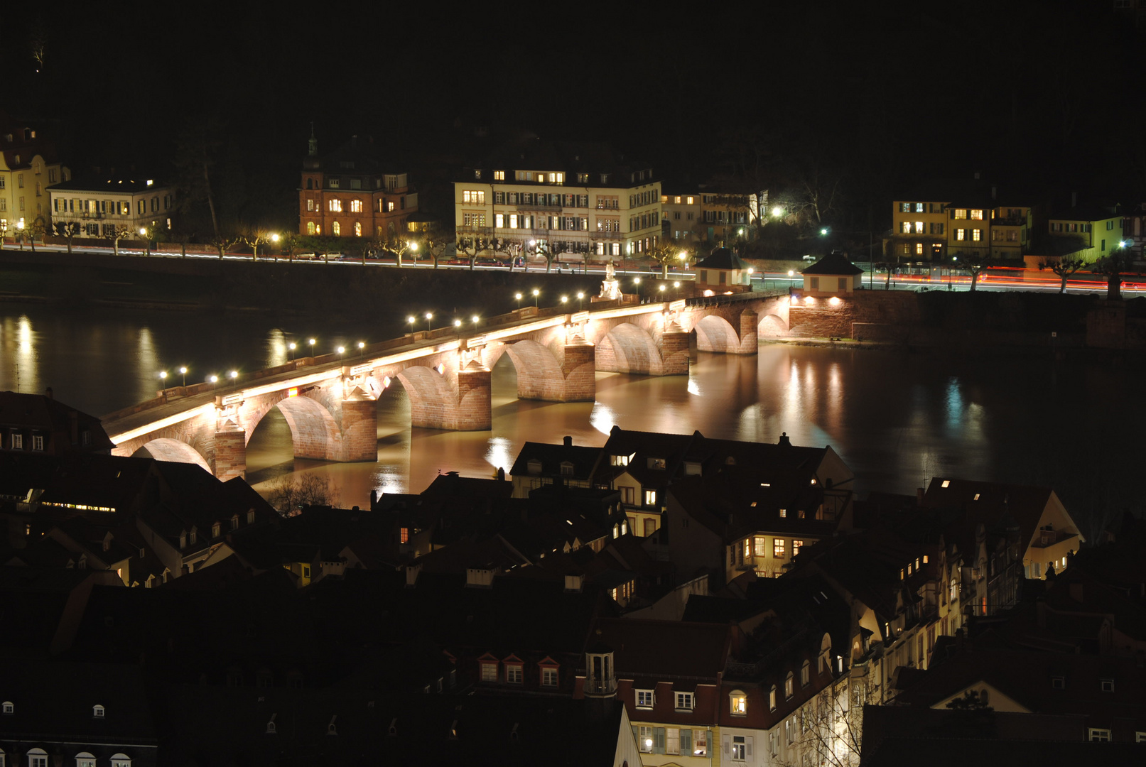 Alte Brücke Heidelberg Foto & Bild architektur, straßen & brücken