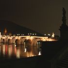 Alte Brücke Heidelberg bei Nacht