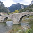 Alte Brücke im Roncal Tal