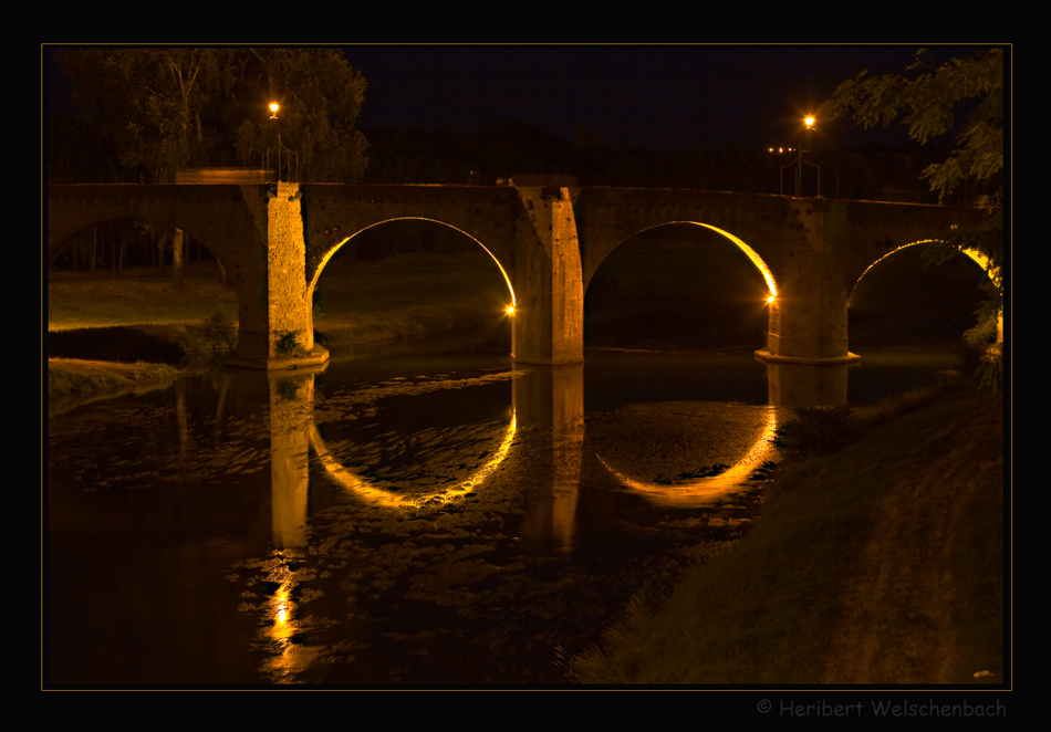 alte Brücke in Carcassonne