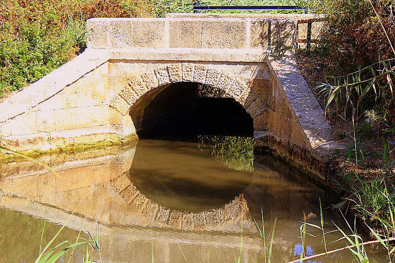 Alte Brücke in der Albufera auf Mallorca