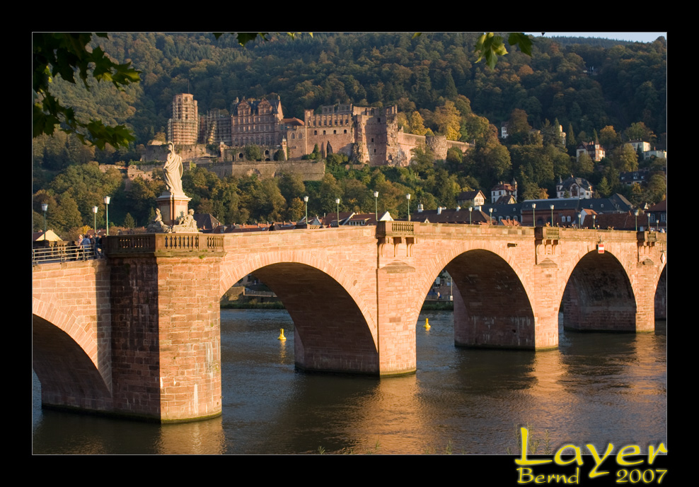 Alte Brücke in Heidelberg