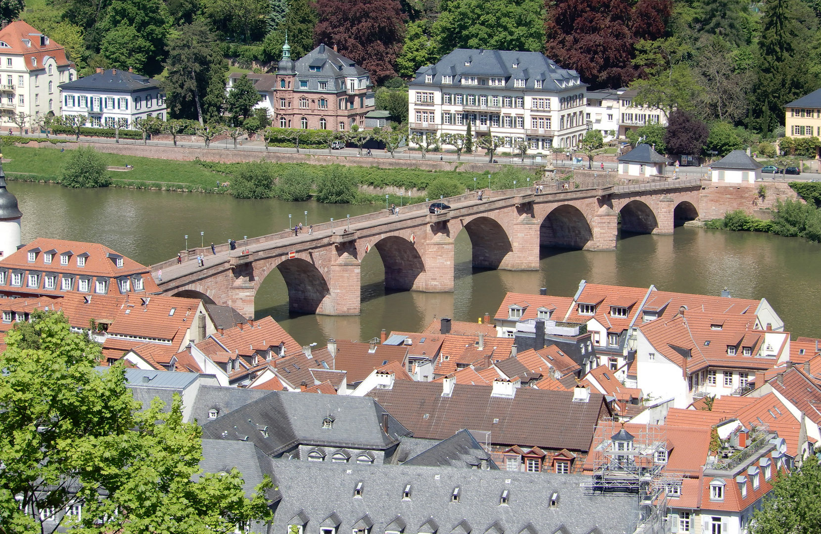 alte Brücke in Heidelberg