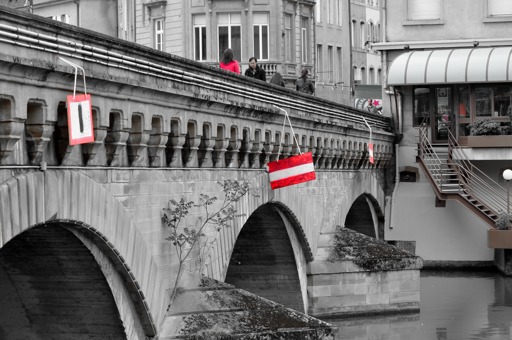 Alte Brücke in Metz - Le pont moyen