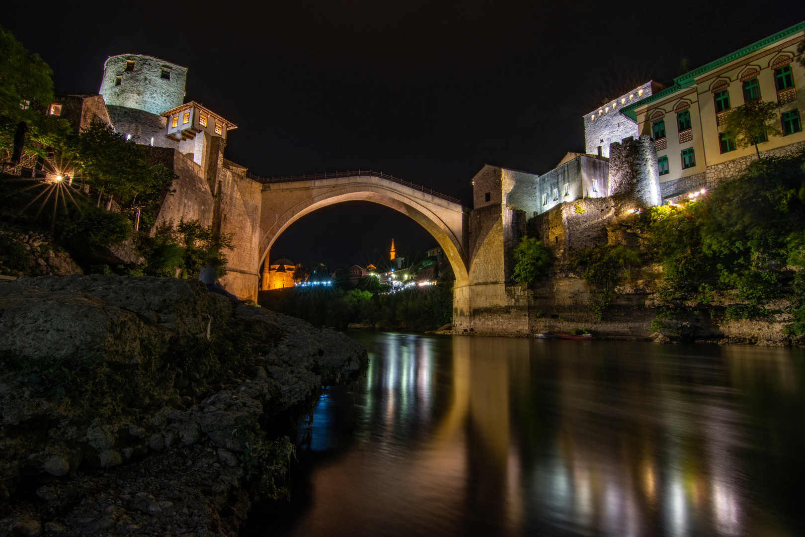 Alte Brücke in Mostar (Bosnien und Herzegowina)