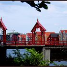 Alte Brücke in Trondheim