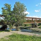 Alte Brücke über den Adour