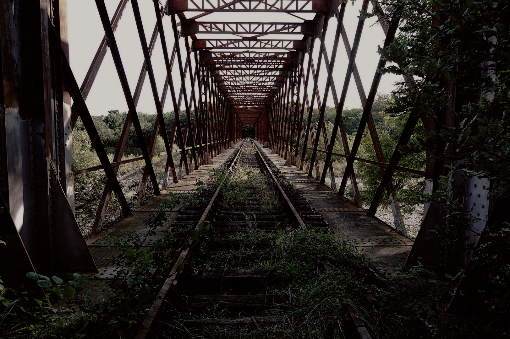 Alte Brücke über den Adour