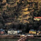 Alte Brücke und Schlangenweg HDR, Heidelberg