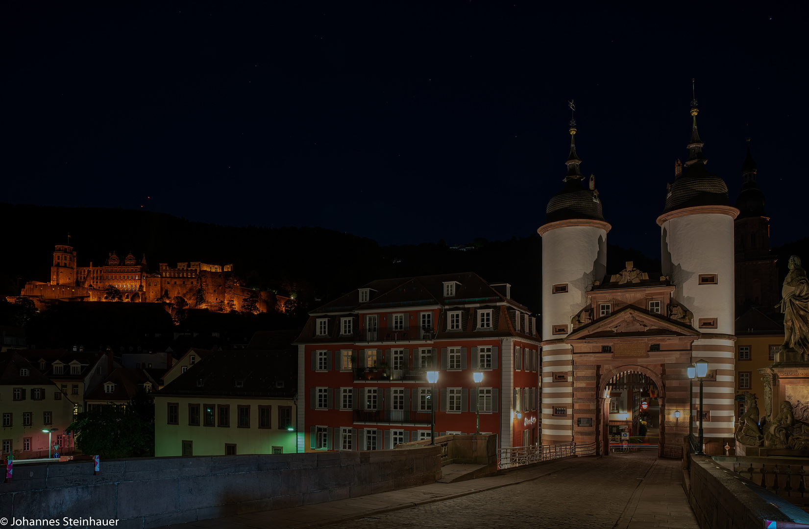 Alte Brücke und Schloss Heidelberg