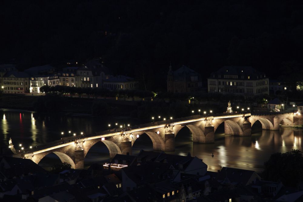 Alte Brücke vom Heidelberger Schloss