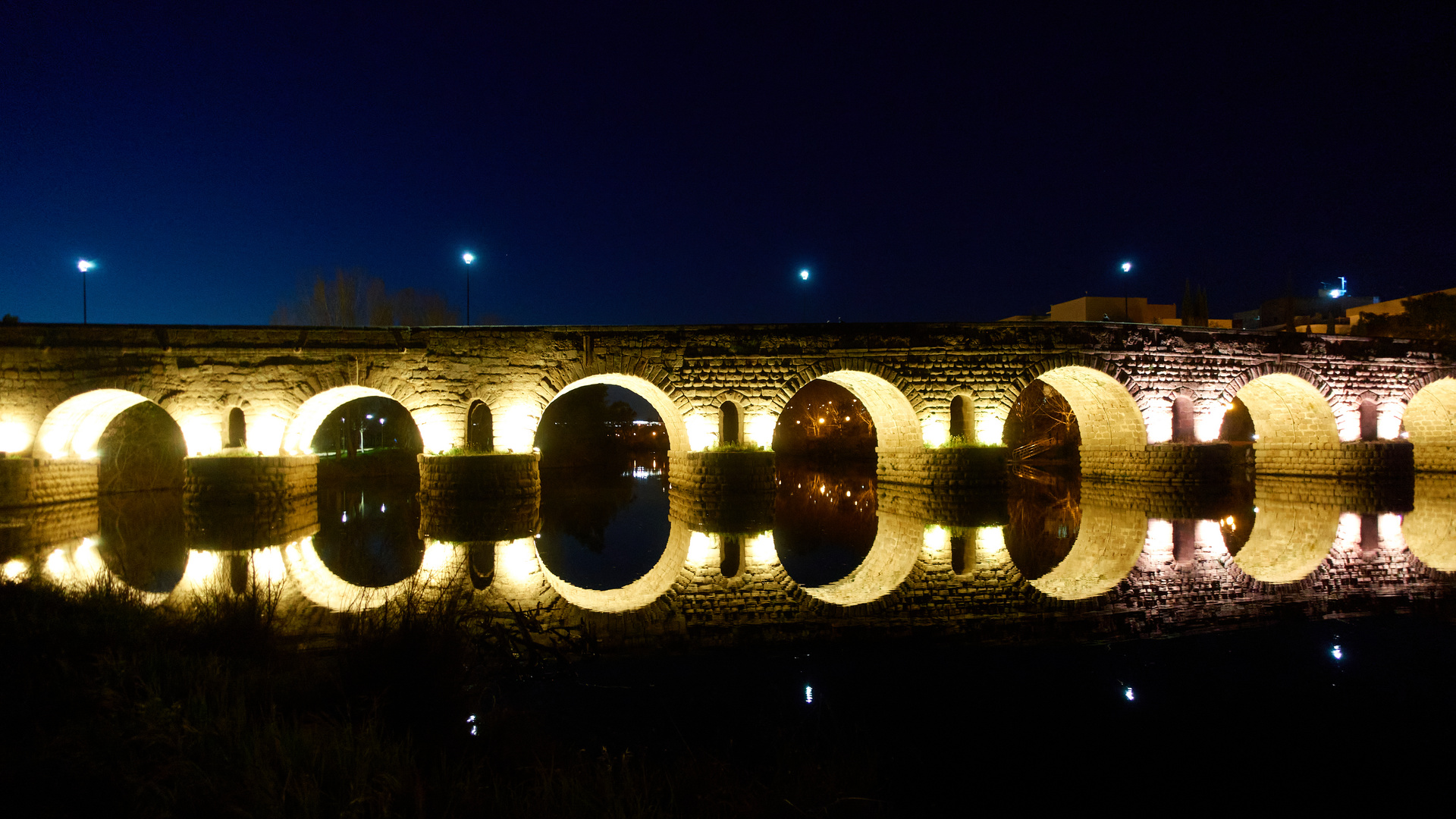 Alte Brücke von Merida,Spain