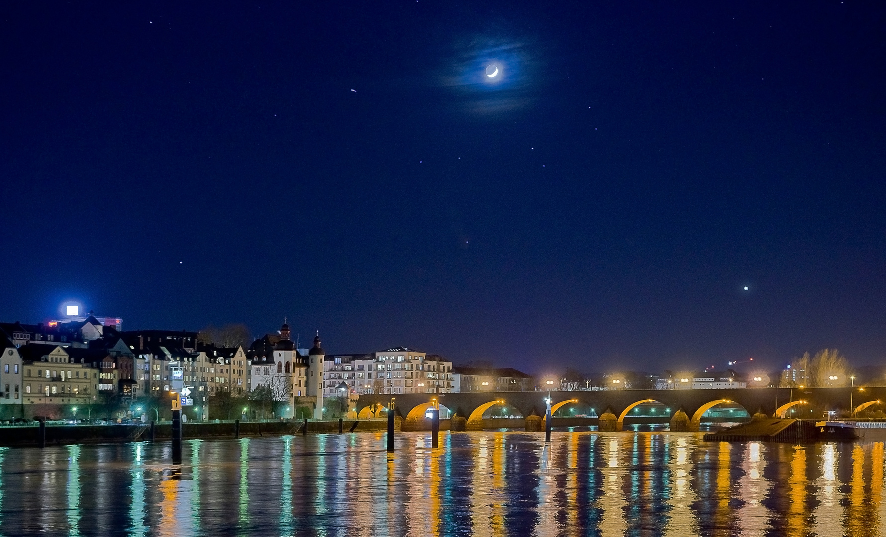 Alte Burg und Balduinbrücke, Koblenz