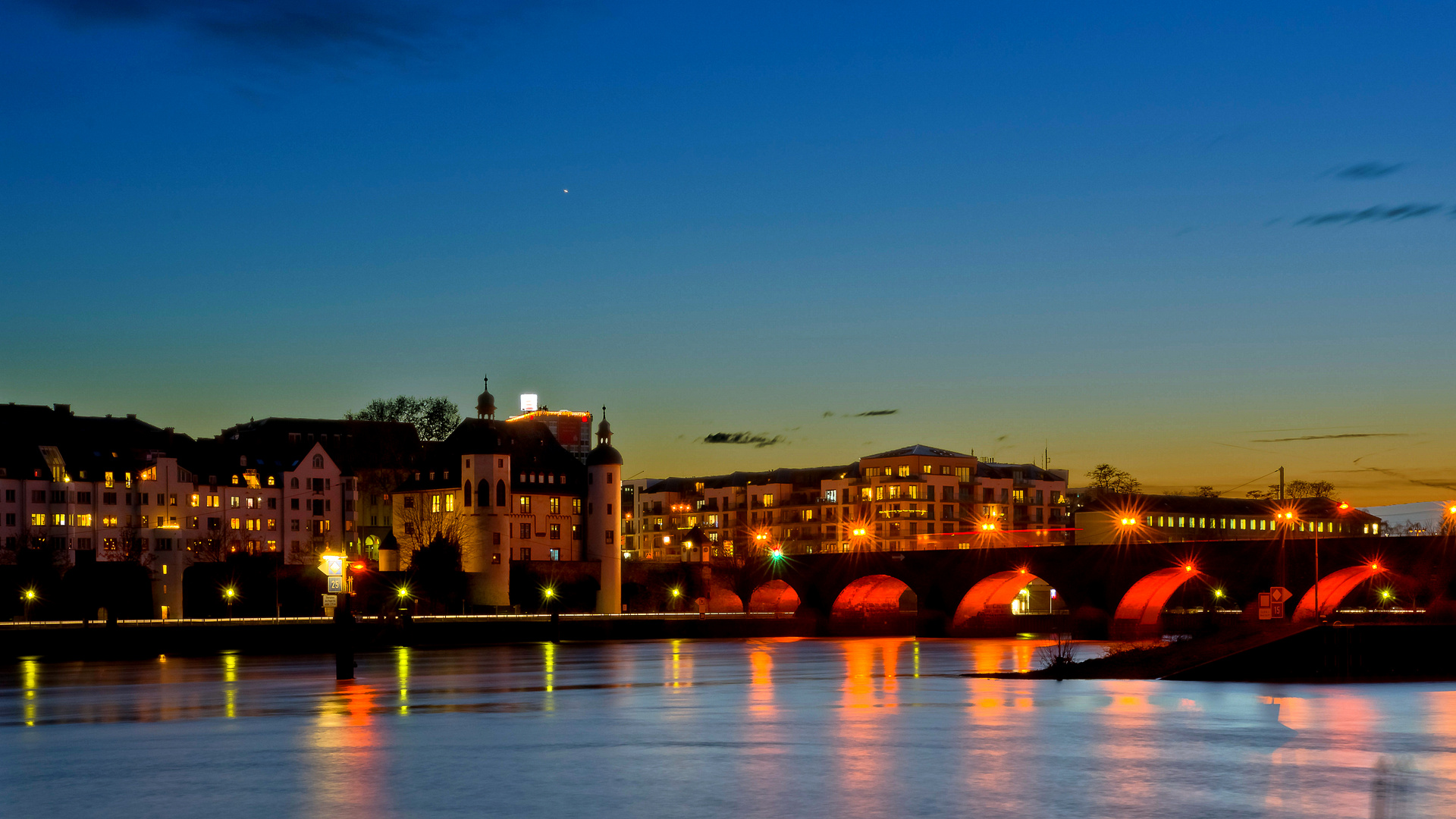 Alte Burg und Balduinbrücke, Koblenz